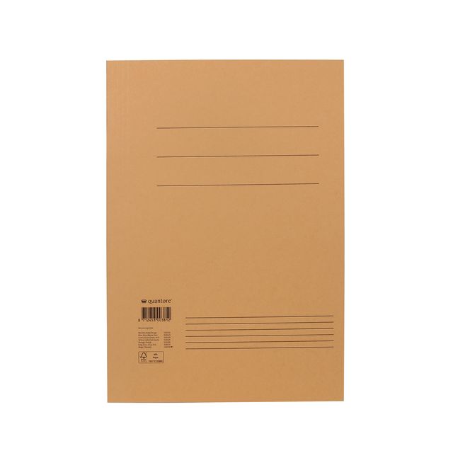 Quantore - Aktenordner Folio 300gr chamois | 10 Stück