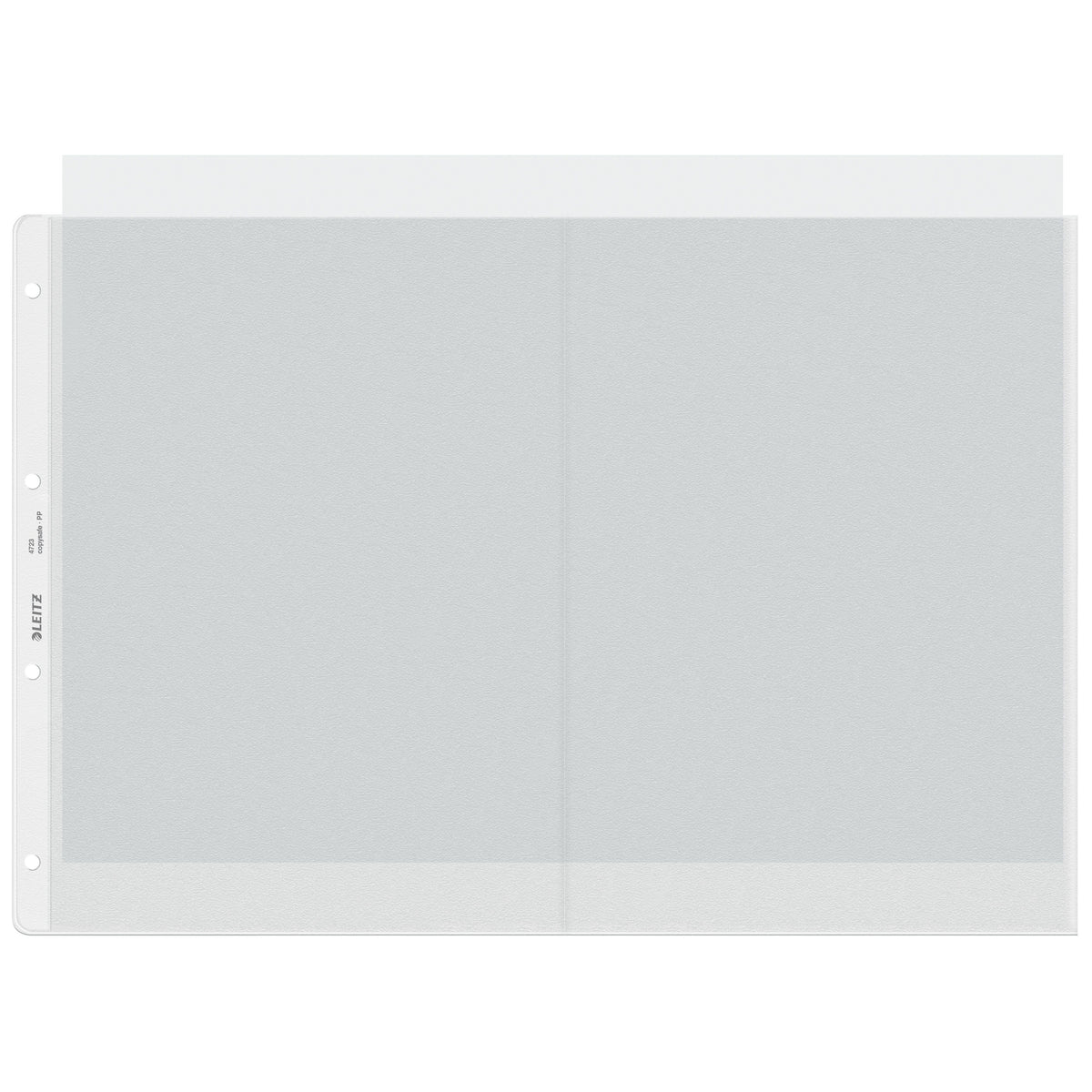 Leitz - Sichttaschen-Kopierschutz 0,13 mm PP A3 quer transparent 50 Stück