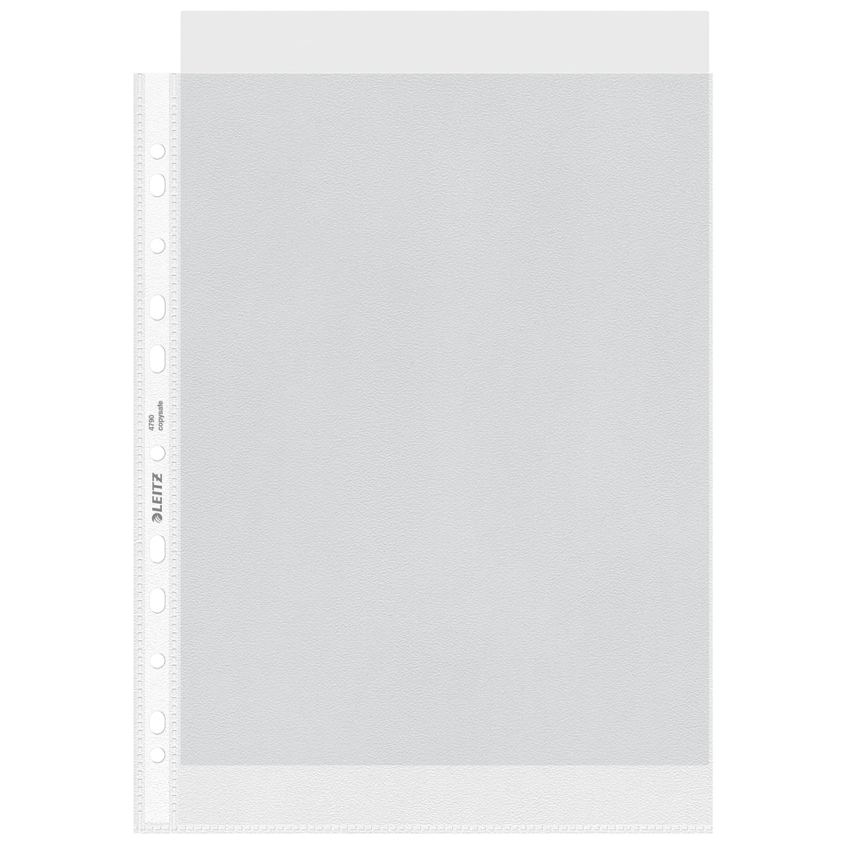 Leitz - Ausstellungstasche Standard 11-Loch Kopierschutz 0,085mm PP A4 transparent 100 Stück