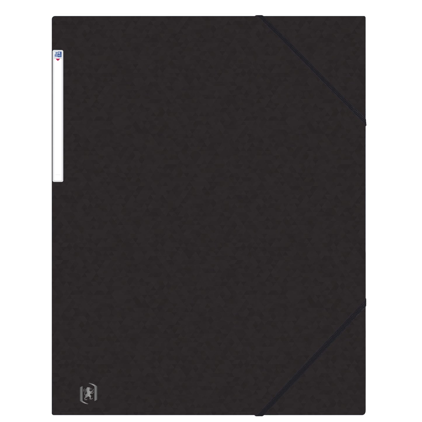 Oxford - Elastomap Top File+ A3 3 Klappen 390gr schwarz | 10 Stück