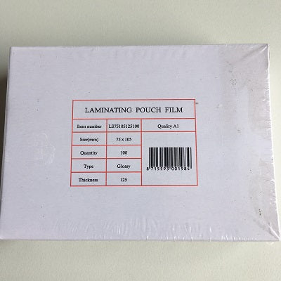 Klika - Lamineerhoes 75x105 mm 125 micron 100st