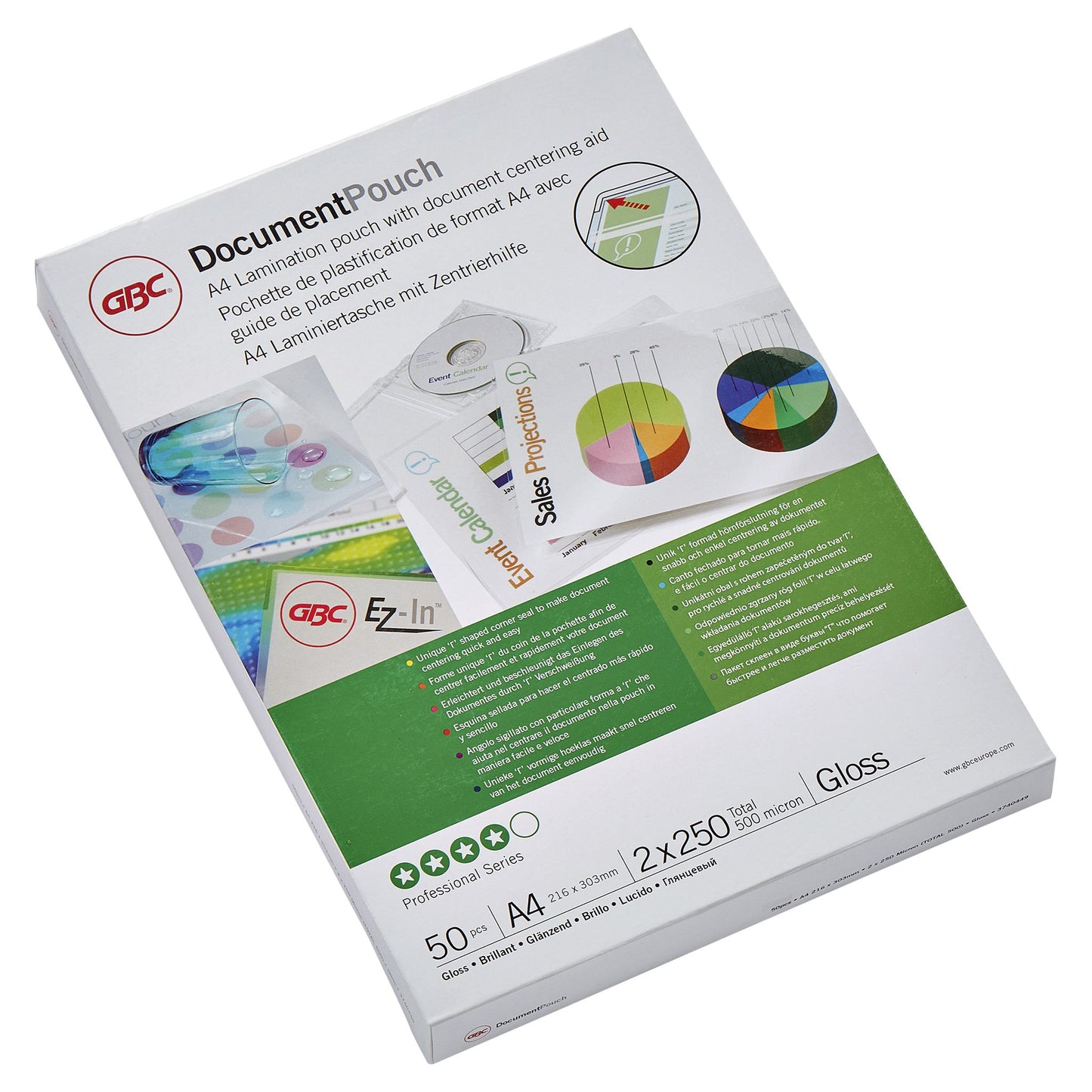 GBC - Laminierfolie A4 2x250 Mikron