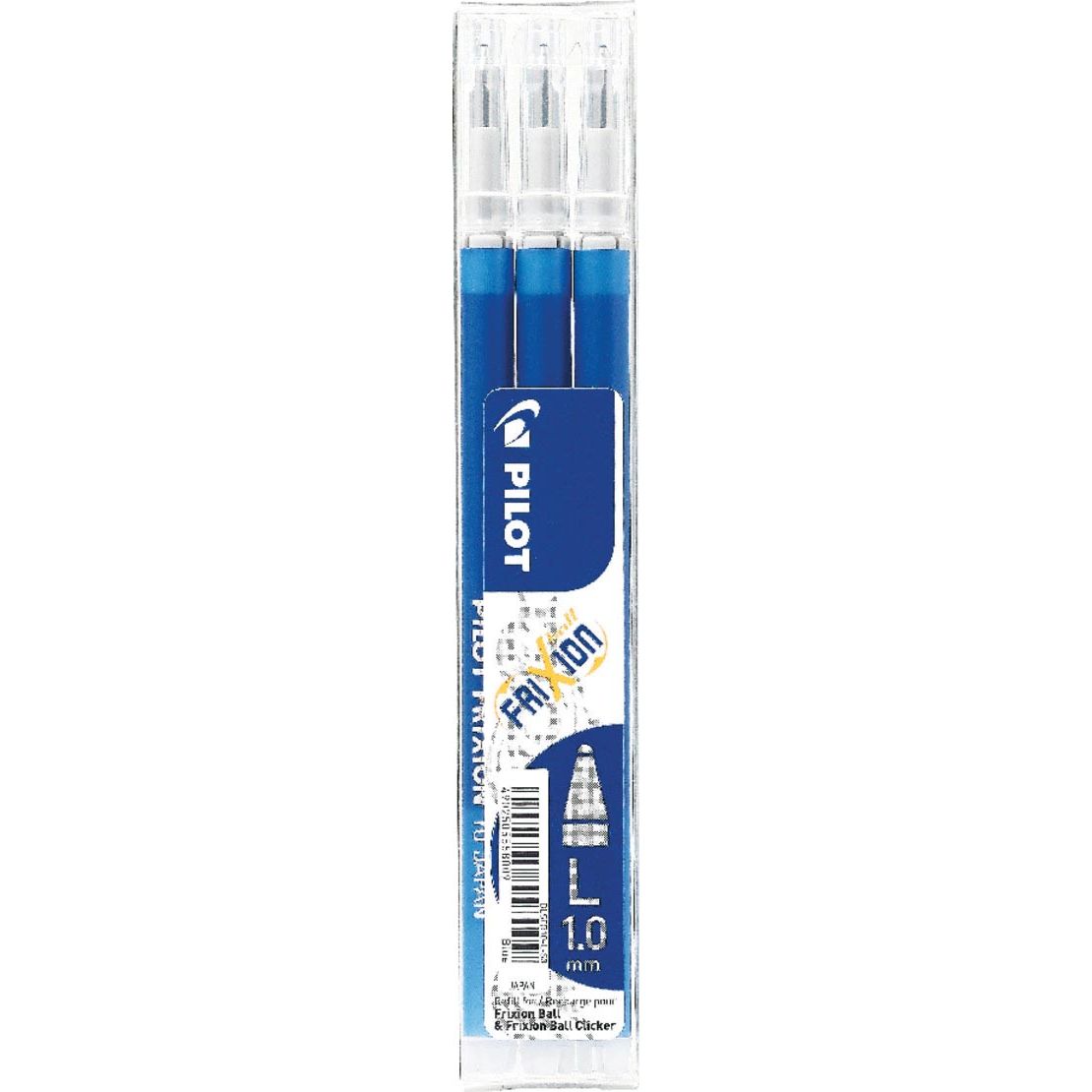 Pilot - Kugelschreibermine FriXion Ball/Clicker, blau, Karton mit 3 Stück