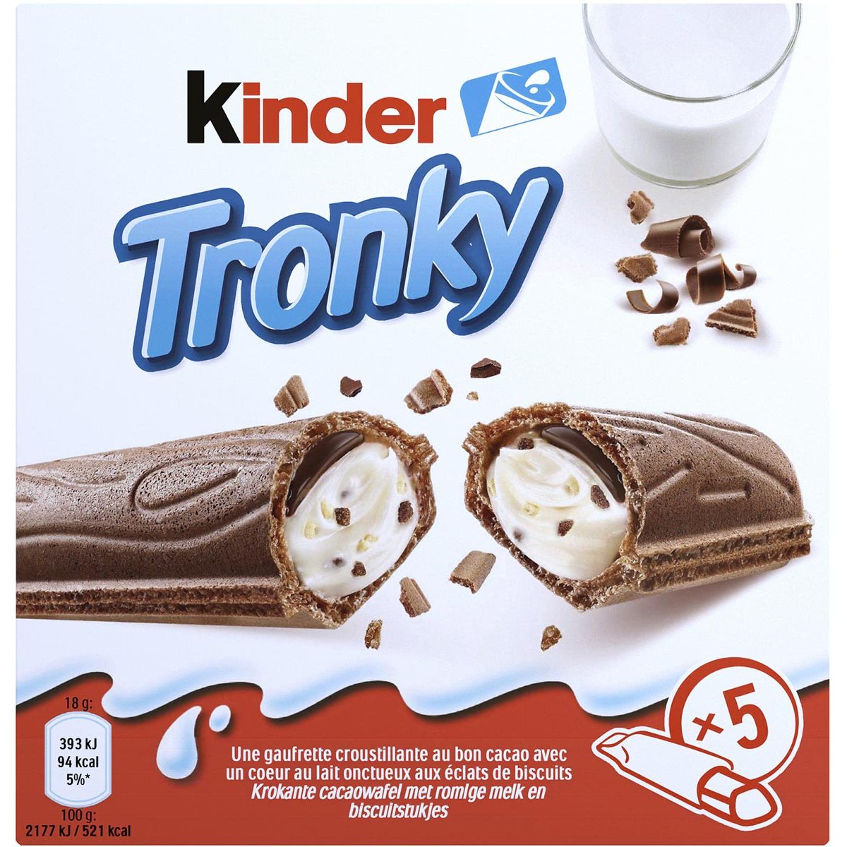 Klika - Tronky Kinderkekse, Schachtel mit 5 Stück