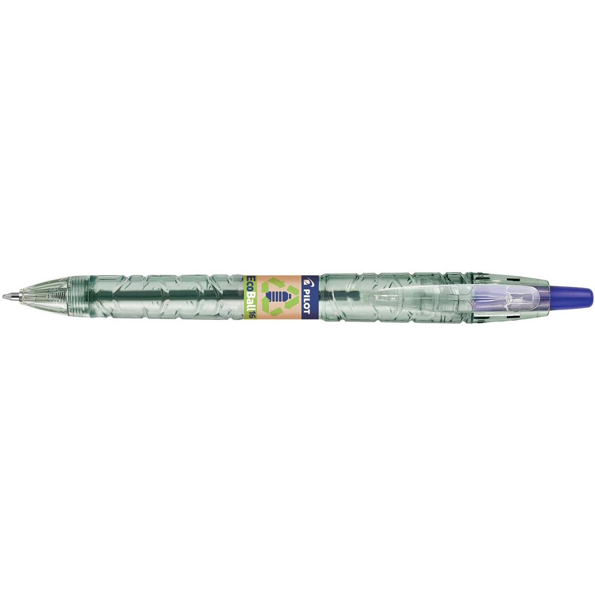 Pilot - Ecoball B2P BeGreen balpen, large, blauw