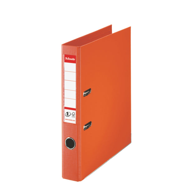 Esselte – Power N°1 orangefarbener Ordner, 5 cm Rücken