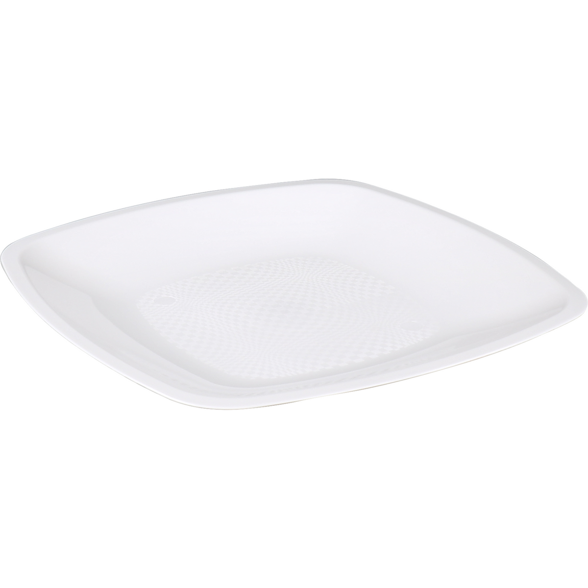 Goldplast - Bord | Use reuse | reusable | vierkant | 1-vaks | pP | 18x18cm | wit | 300 stuks