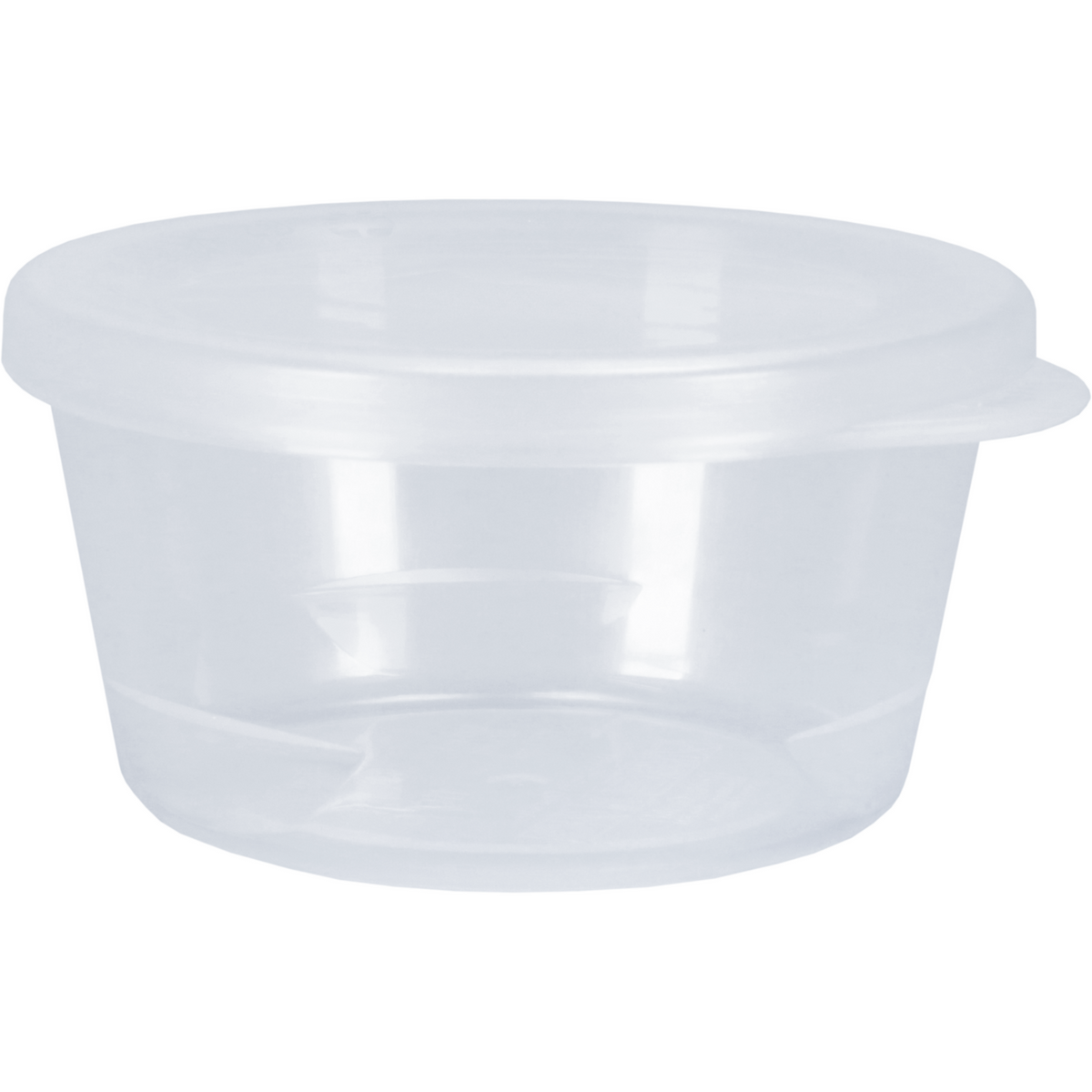 Circ - Cup | sauscup | met deksel | reusable | Ø 75mm | 42mm | pP | transparant | 96 stuks