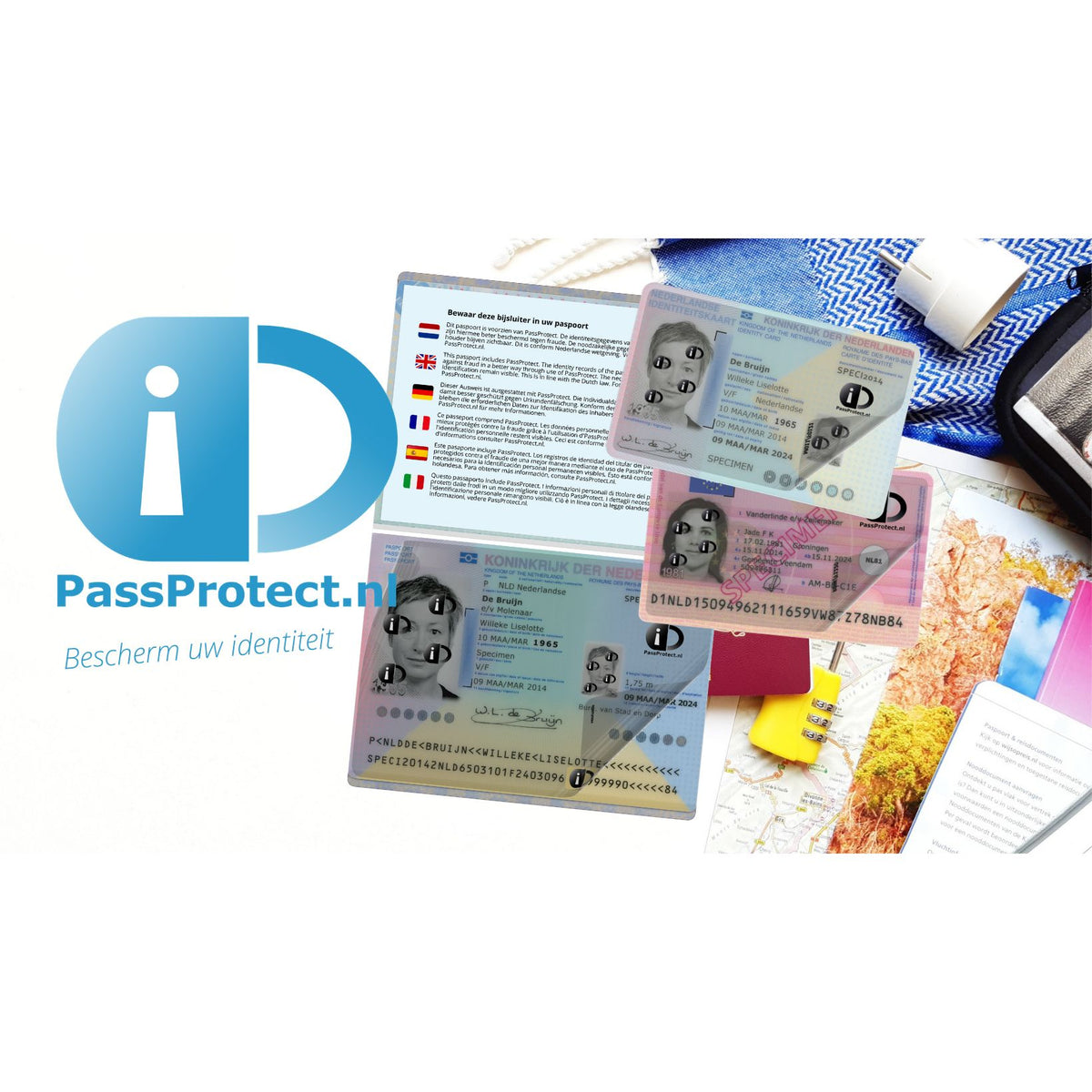 PassProtect - Beschermfolie voor paspoort