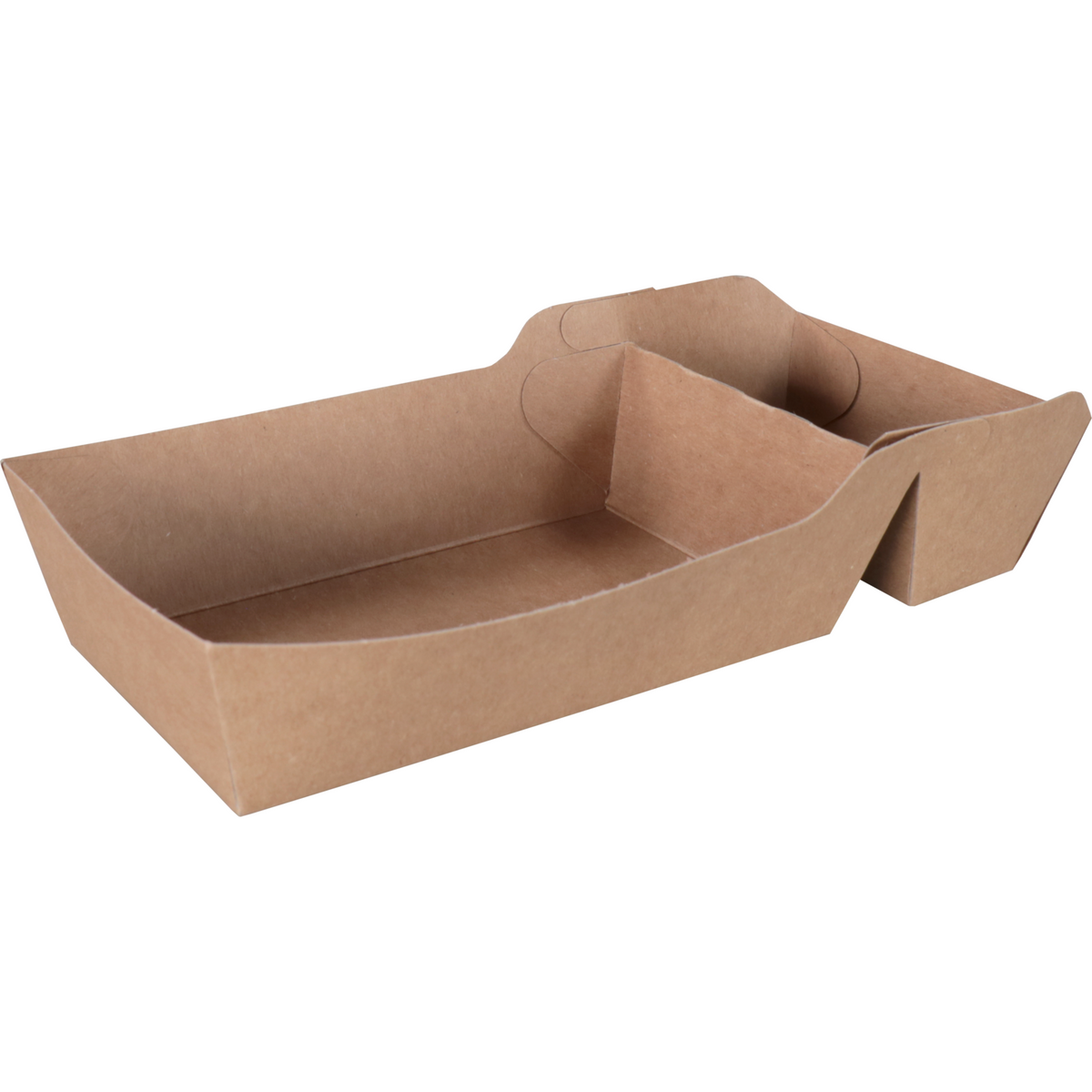 Klika - Bak | Karton | A9+1/A22 | snackbak | 150x70x35mm | bruin | 300 stuks