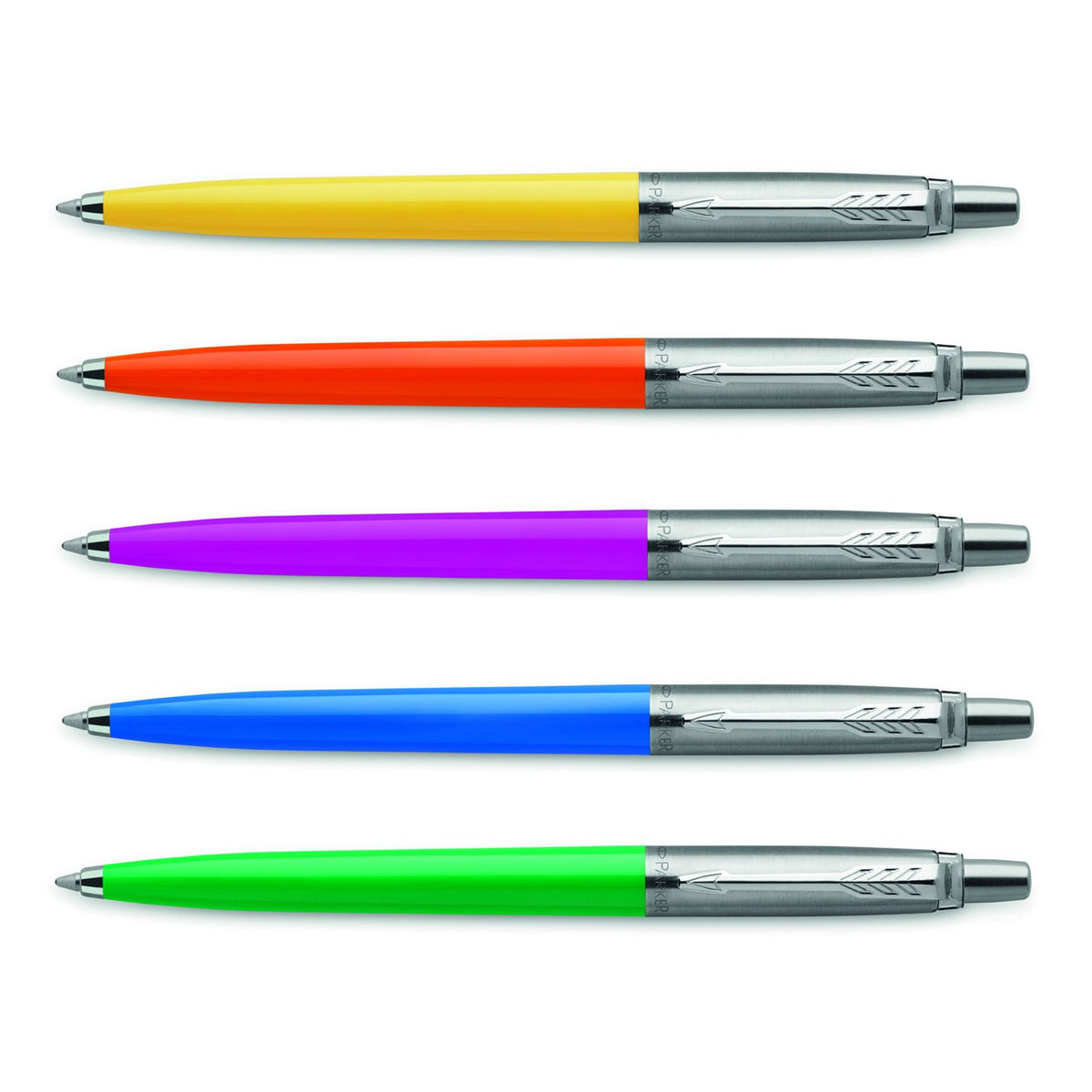 Parker - Jotter Original CT M Transportbox-Kugelschreiber, 20 verschiedene Farben