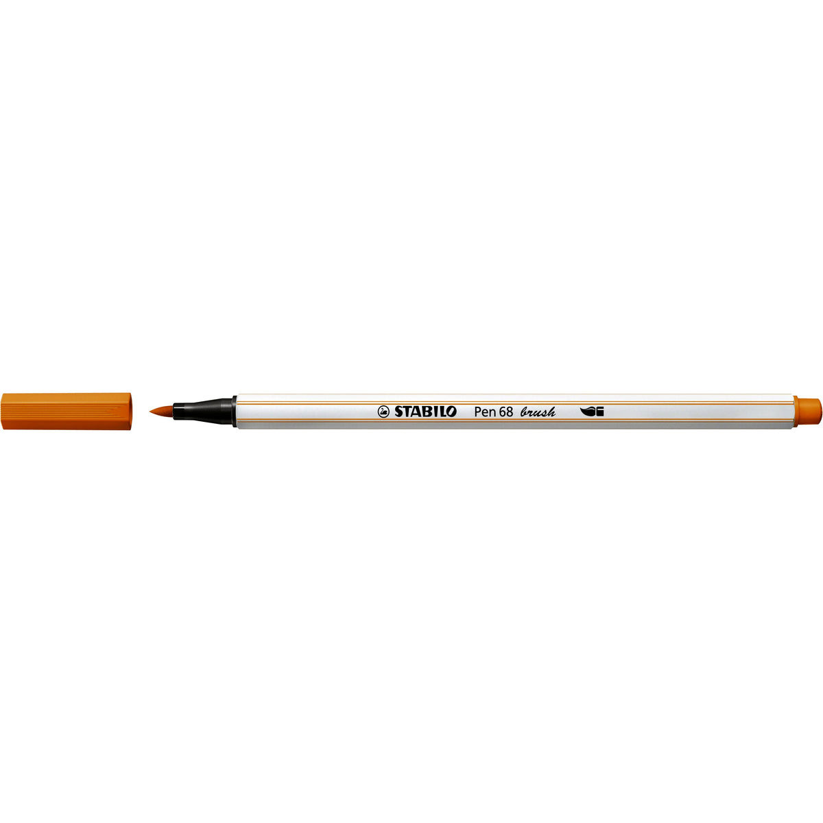 Stabilo - Pinselstift 568/54 orange | 10 Stück