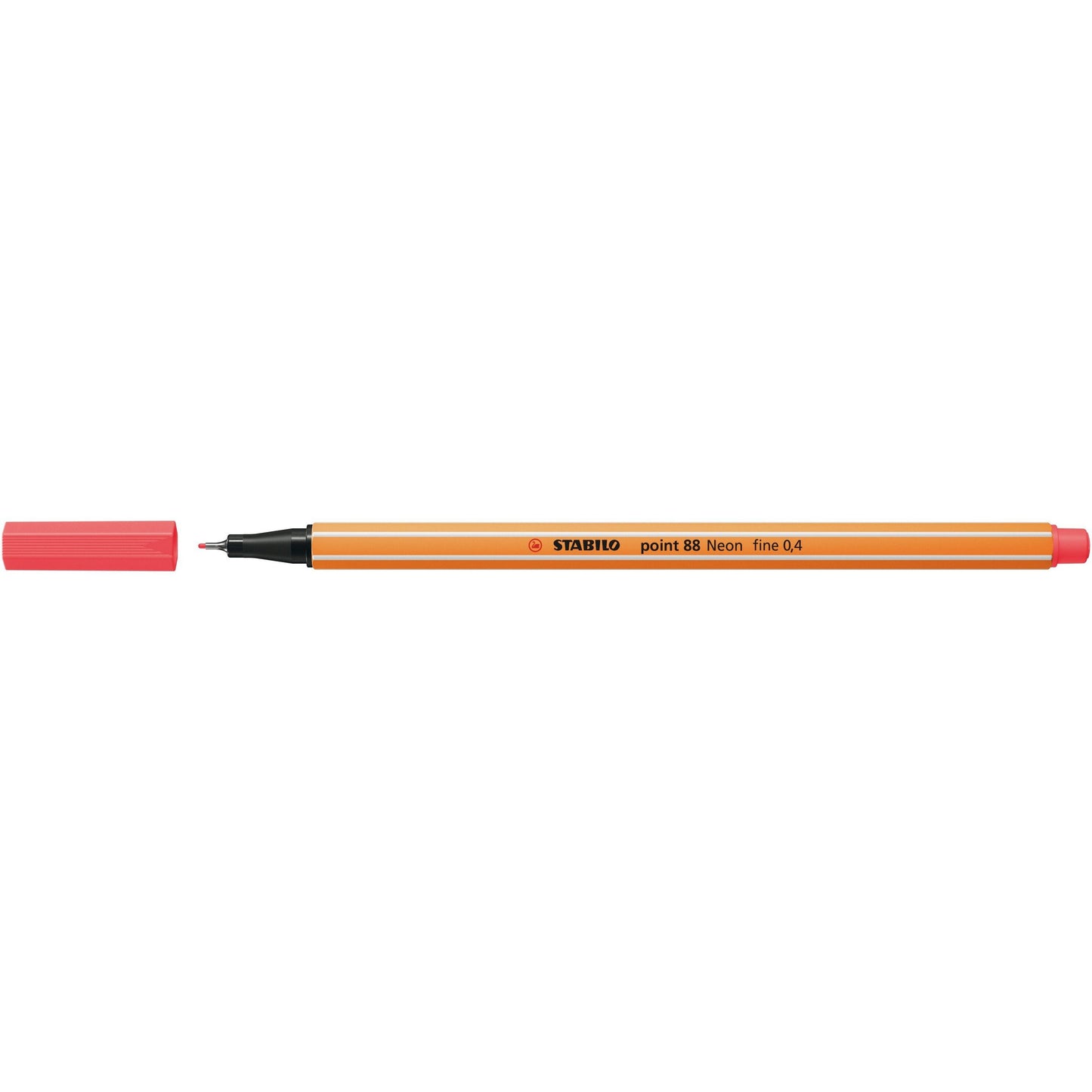 STABILO - Fineliner-Punkt 88/040 feines Neonrot