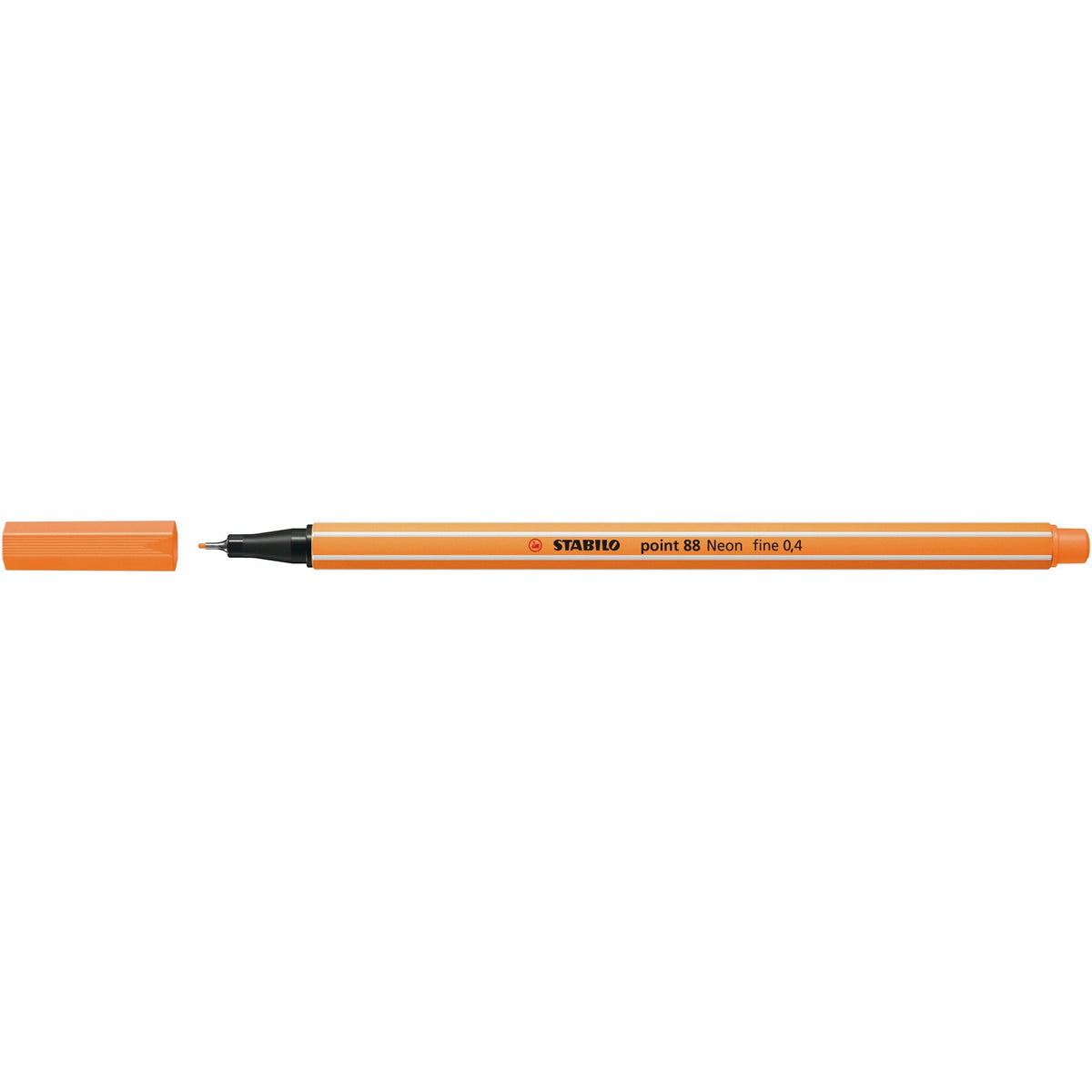 Stabilo - Fineliner Spitze 88/054 feines Neonorange | 10 Stück