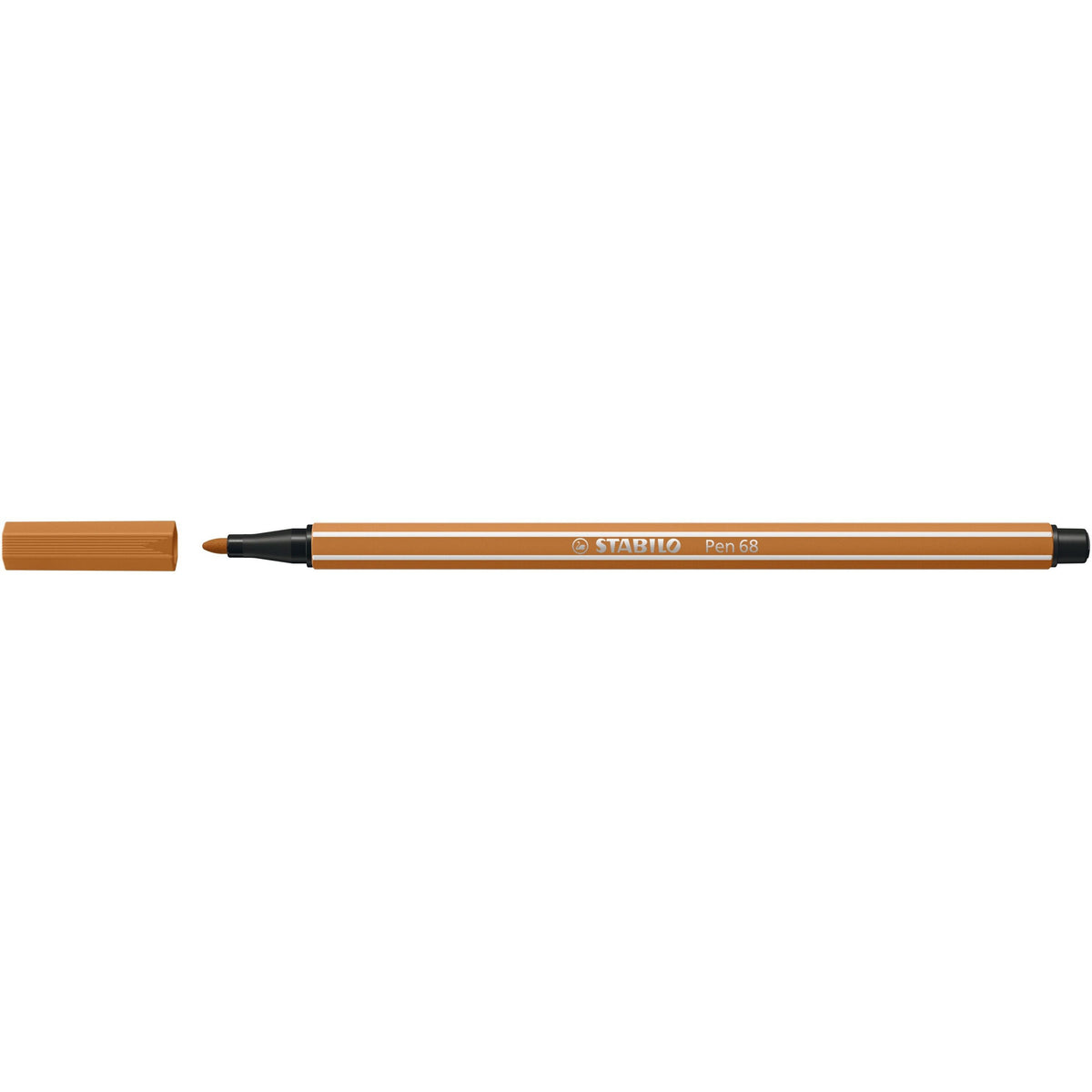 Stabilo - Filzstift Pen 68/89 mitteldunkler Ocker | 10 Stück