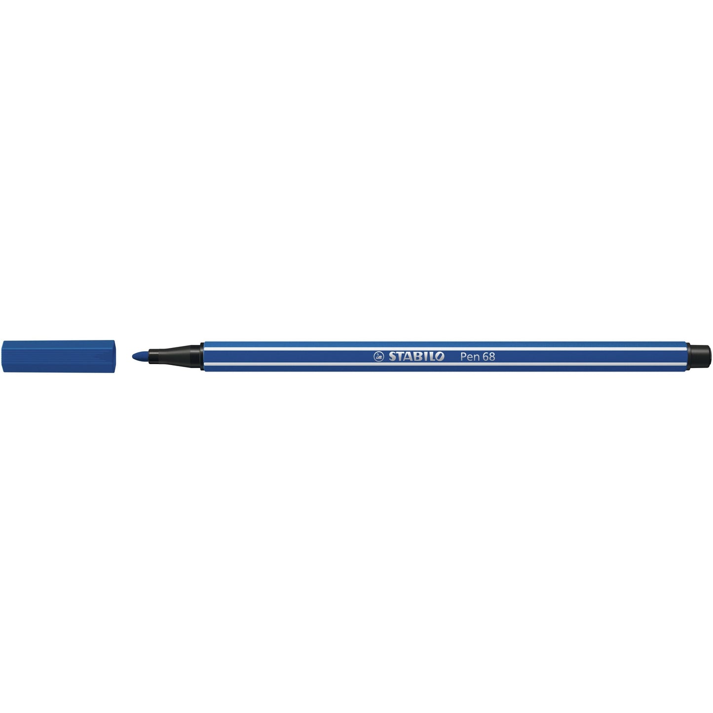 Stabilo - Filzstift 68/32 mittel dunkelblau | 10 Stück
