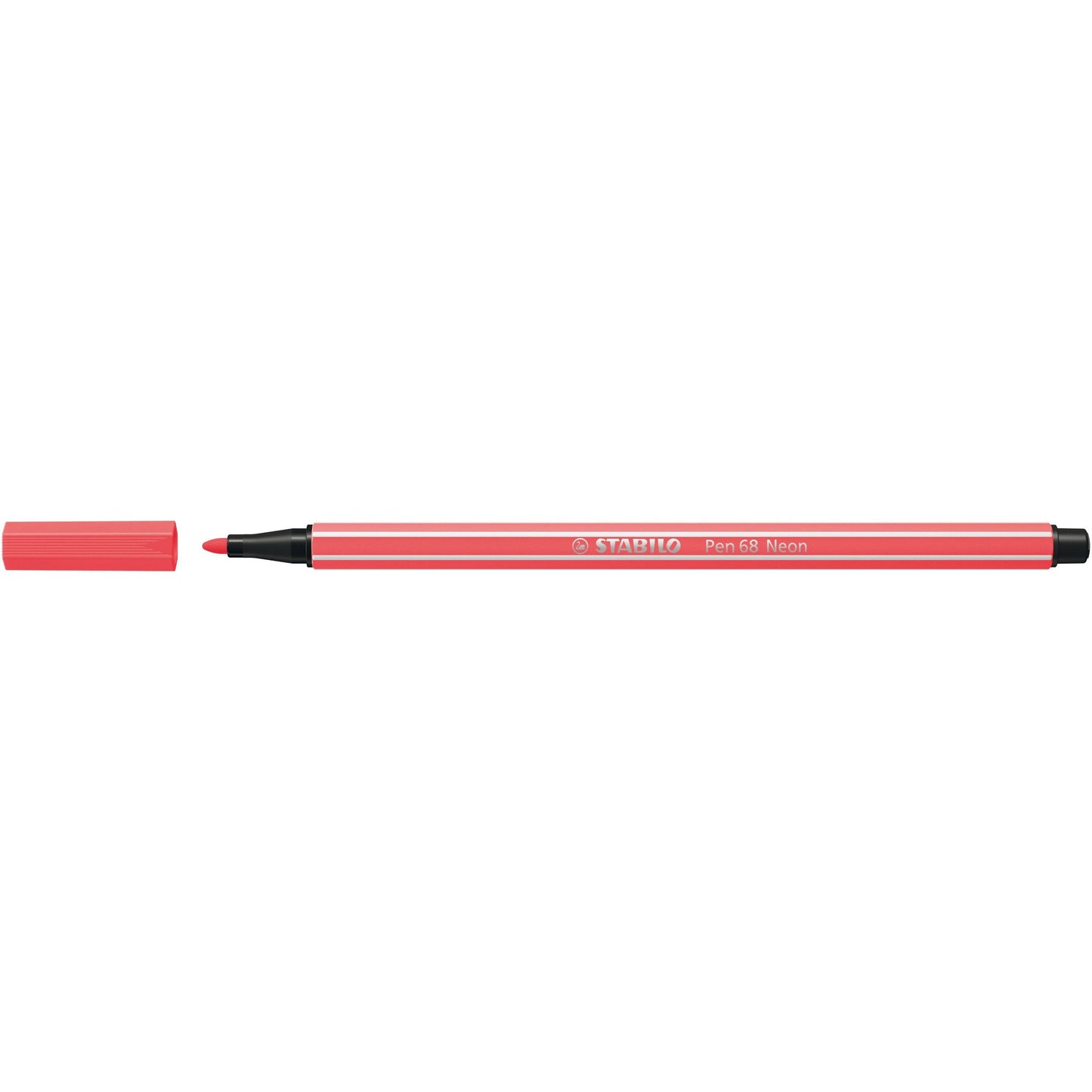 Stabilo - Filzstift 68/040 mittel neonrot