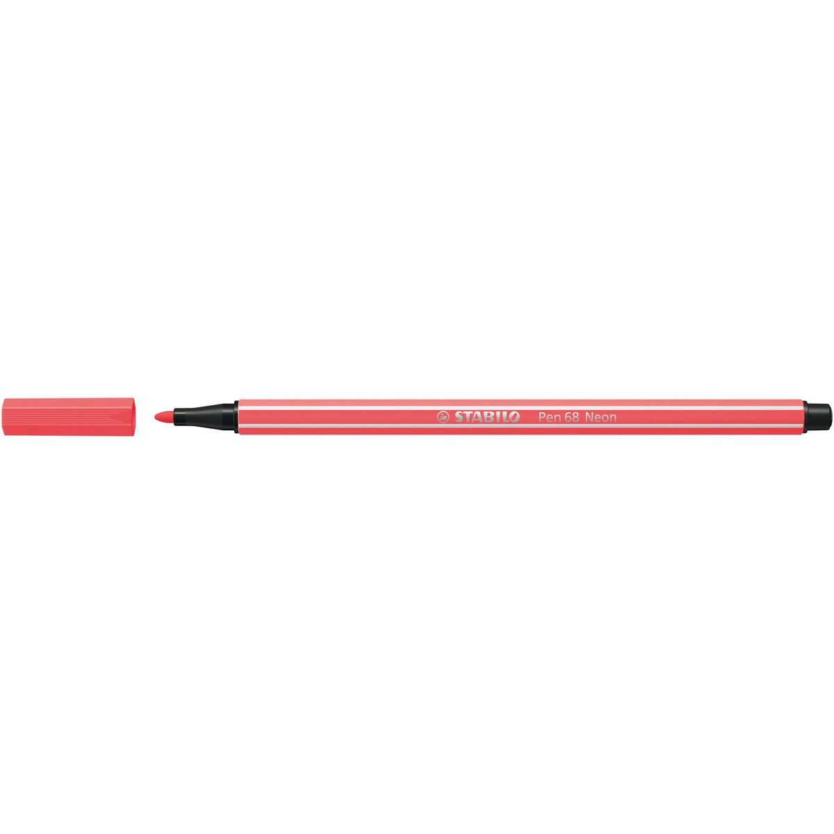 Stabilo - Filzstift 68/040 mittel neonrot | 10 Stück