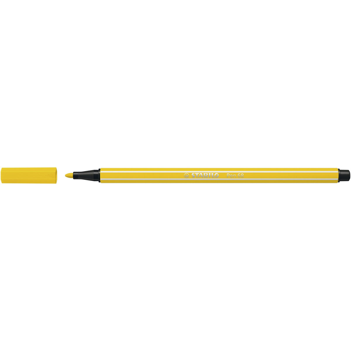 Stabilo - Filzstift Pen 68/24 mittel zitronengelb | 10 Stück
