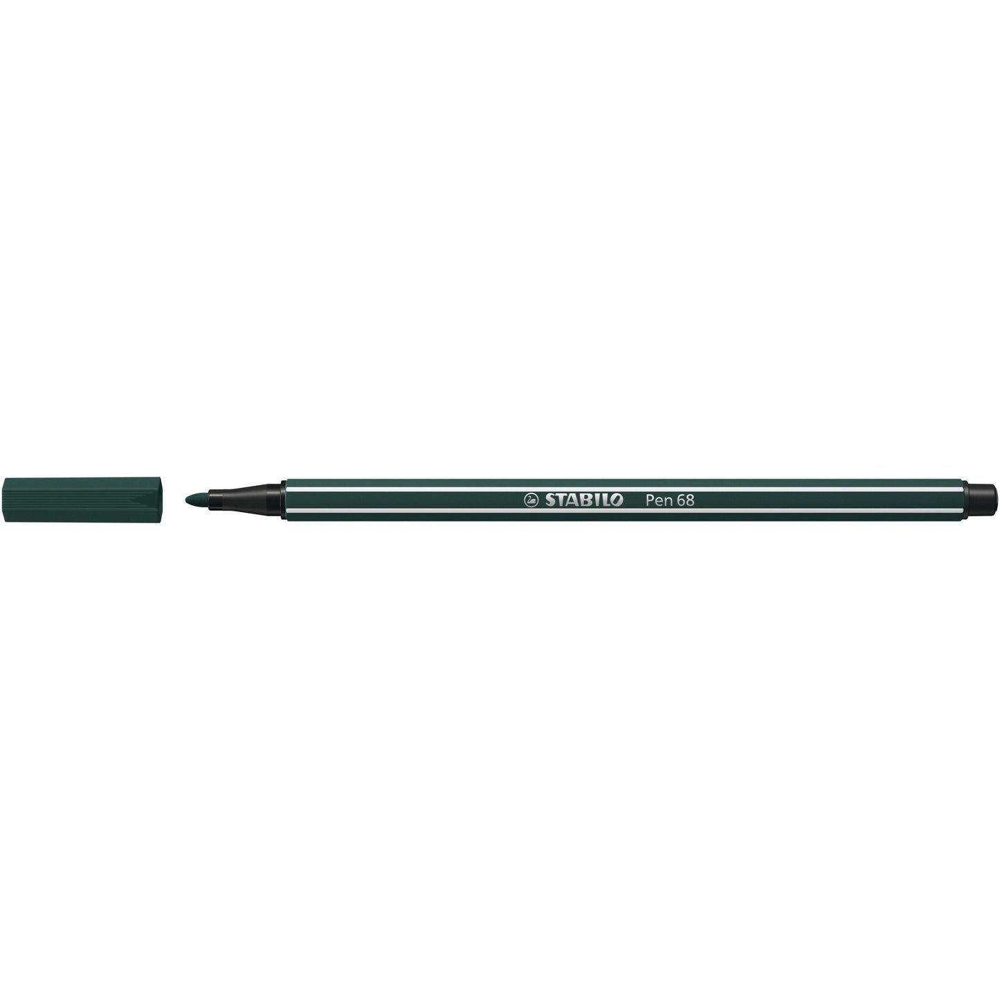 Stabilo - Filzstift Pen 68/63 mittleres Erdgrün