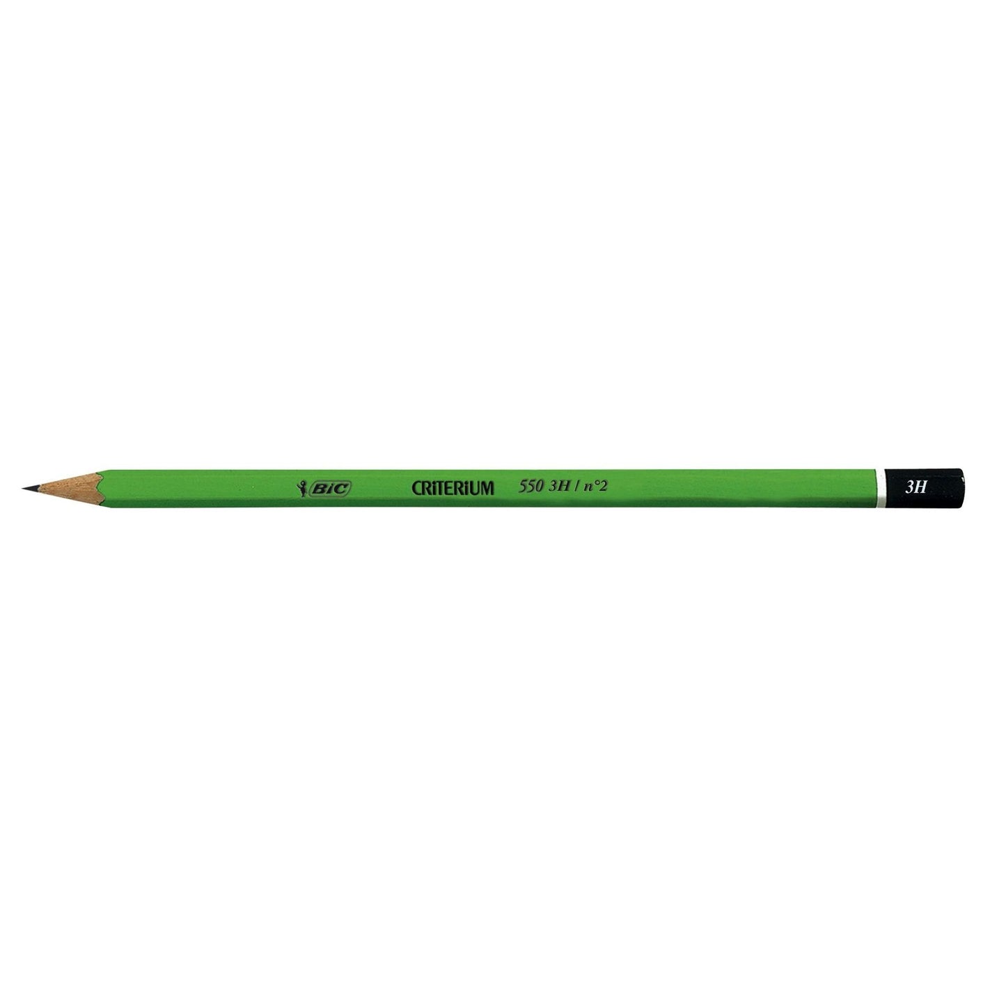 Bic - Bleistift 550 Sechskant 3H | 12 Stück