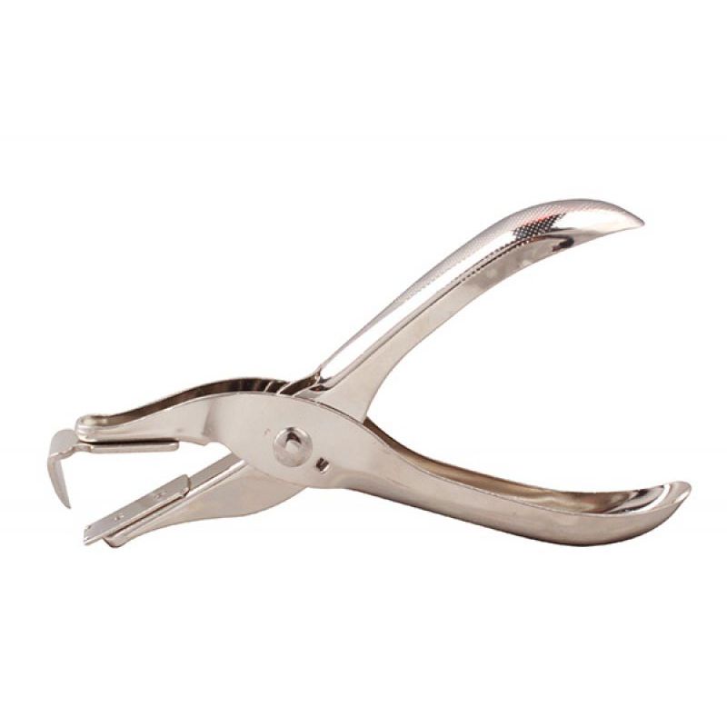 OFFICE products - ontnieter, uit metaal, in niettang stijl