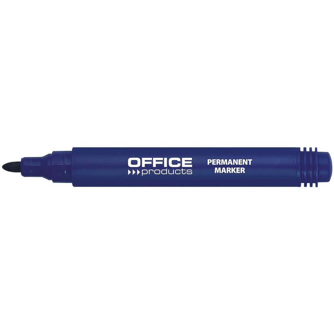 Büroartikel - Permanentmarker 1-3 mm, rund, blau