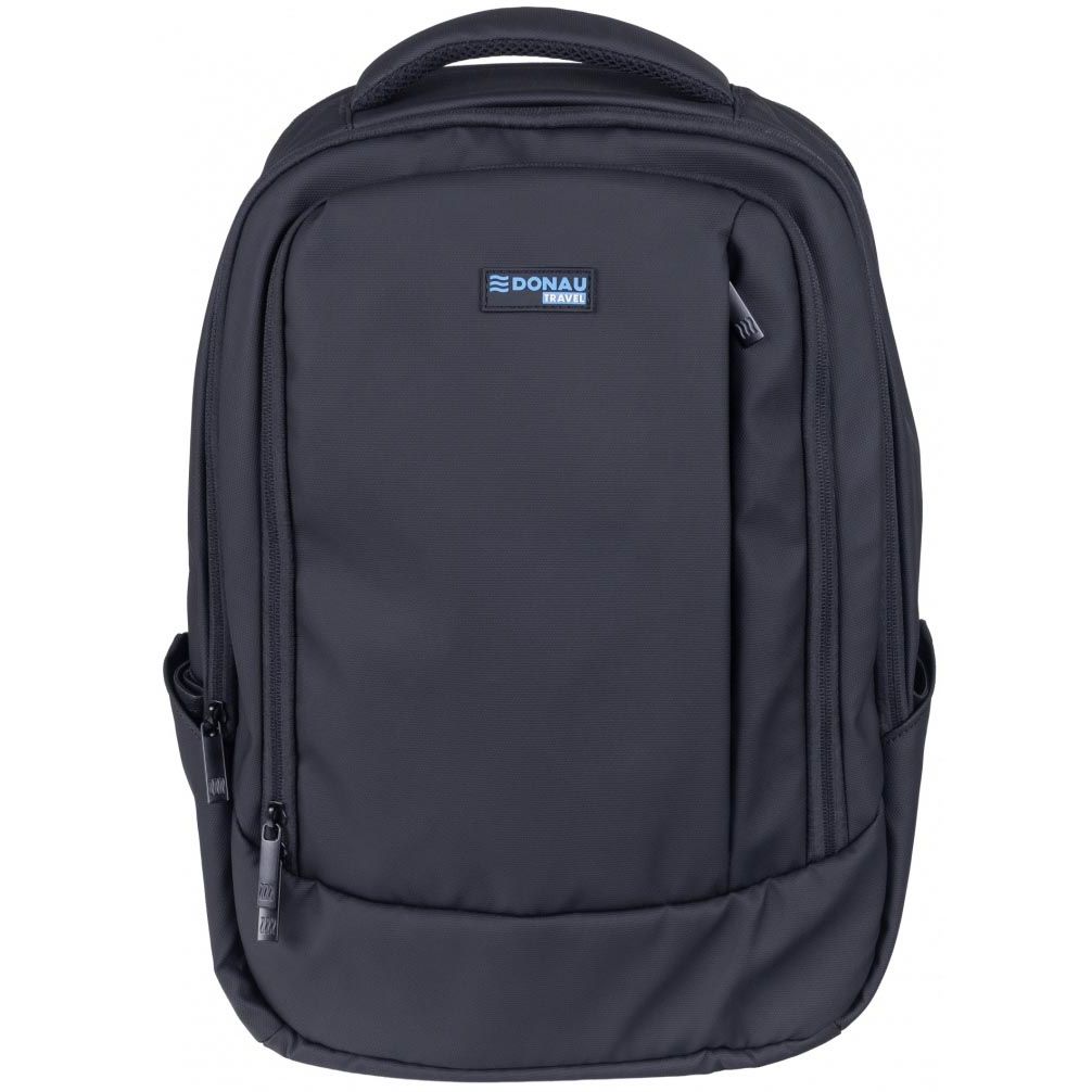 Donau Travel - Rucksack Berlin, 16 l, 15,6 Zoll, schwarz