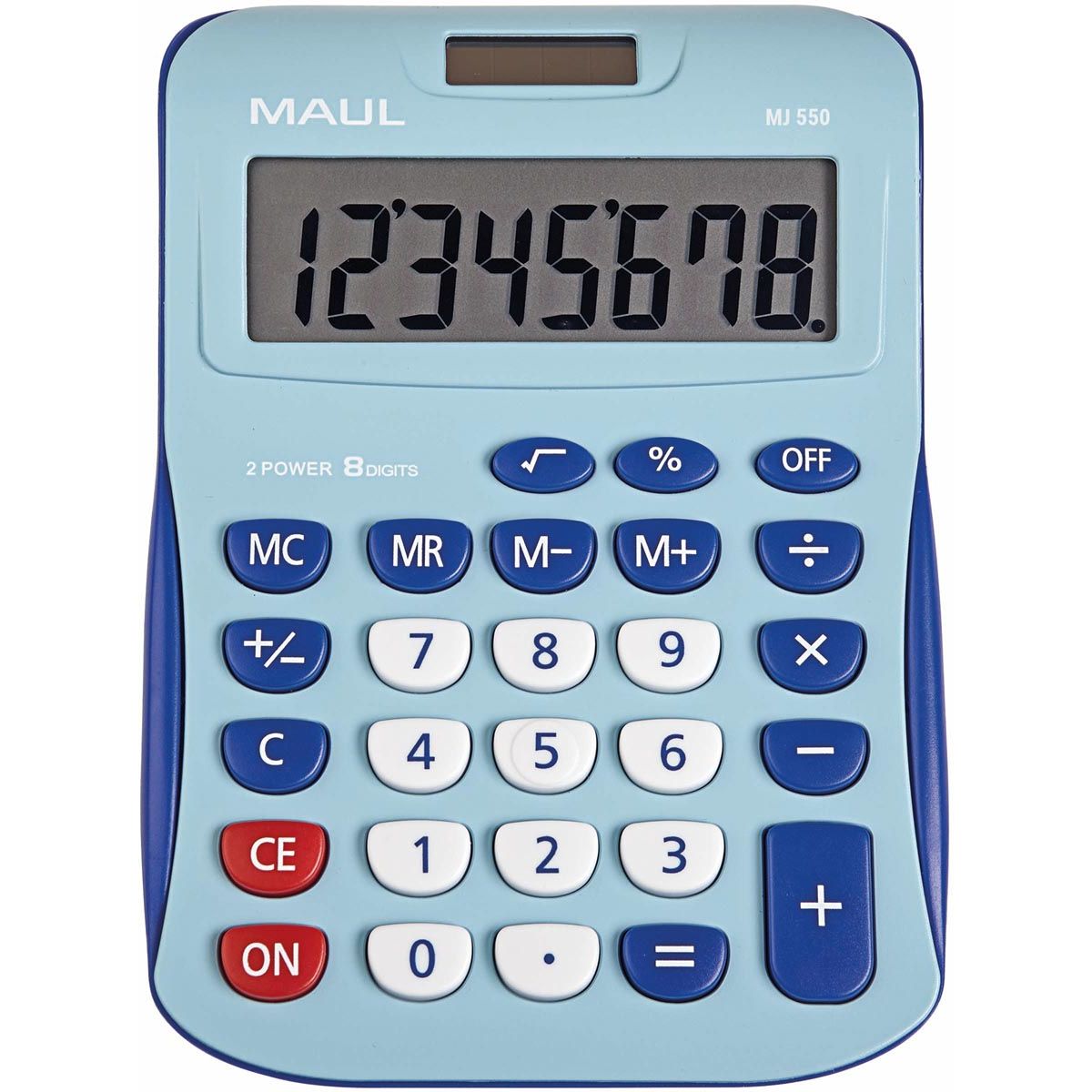 Maul - Tischrechner MJ 550, Junior, hellblau