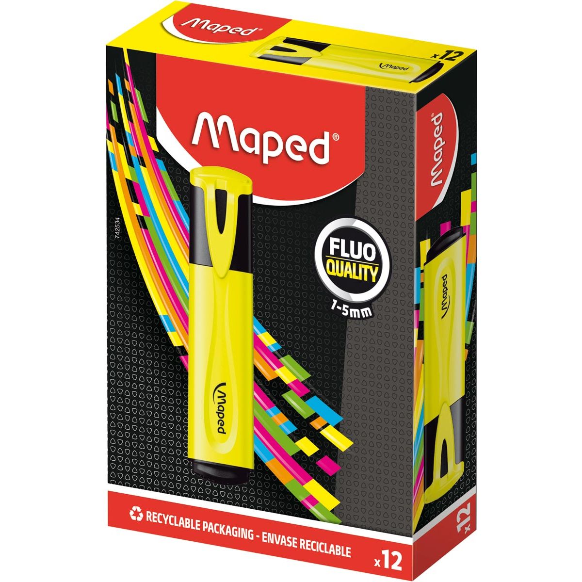 Maped - Textmarker Fluo'Peps Classic gelb