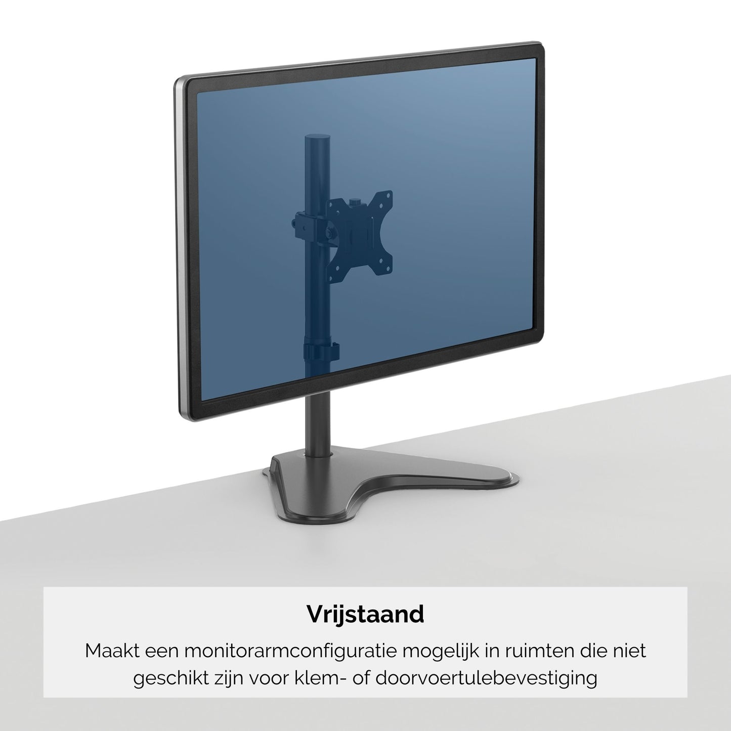 Fellowes - Seasa Monitorarm, freistehend, für 1 Bildschirm