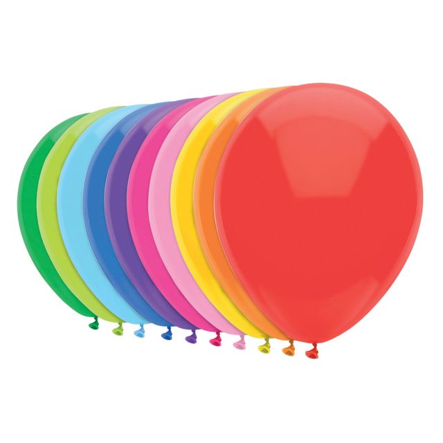 Haza - Luftballons farbig 20 Stück 30 cm | 5 Stück