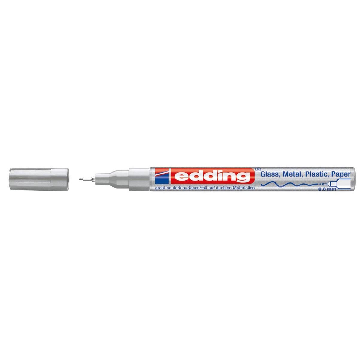 Edding - Glanzlackmarker e-780 CR silber