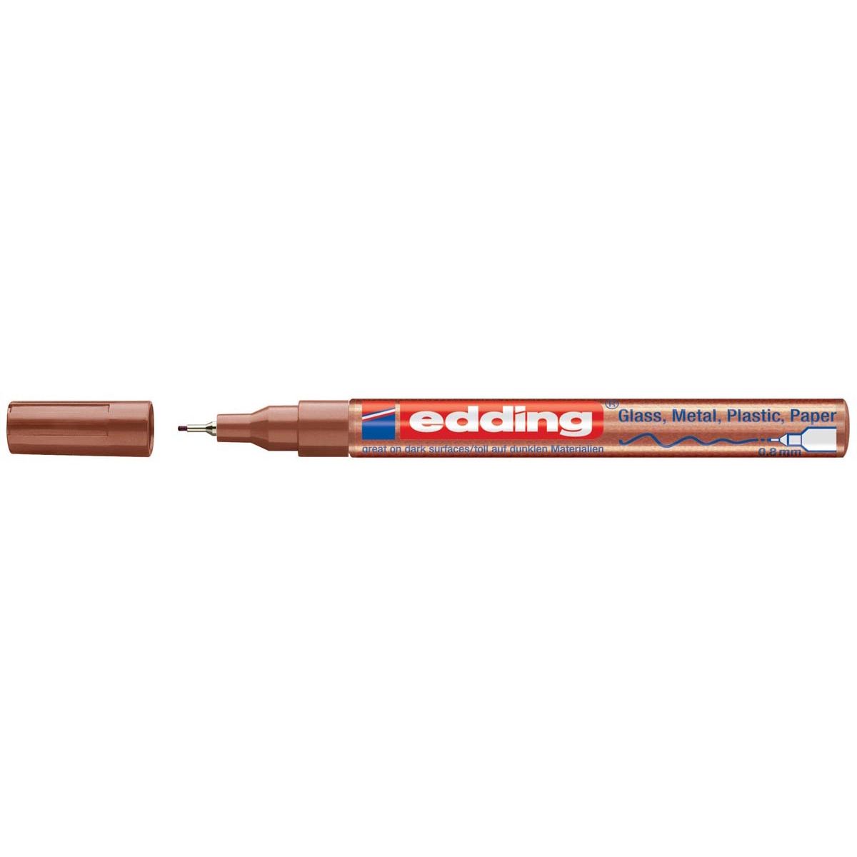Edding - Glanzlackmarker E-780 CR Kupfer