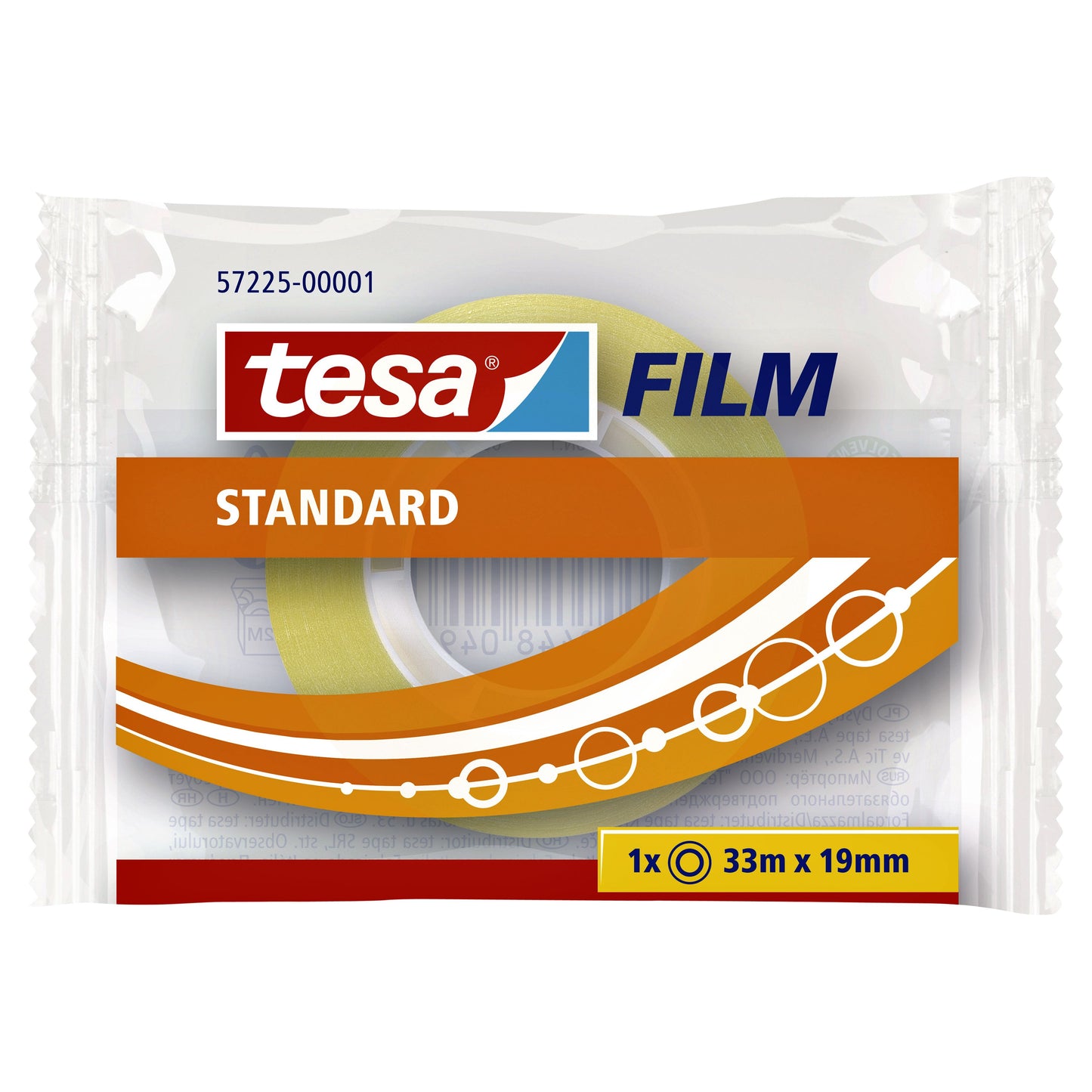 Tesa - Klebebandfolie® Standard 33mx19mm transparent