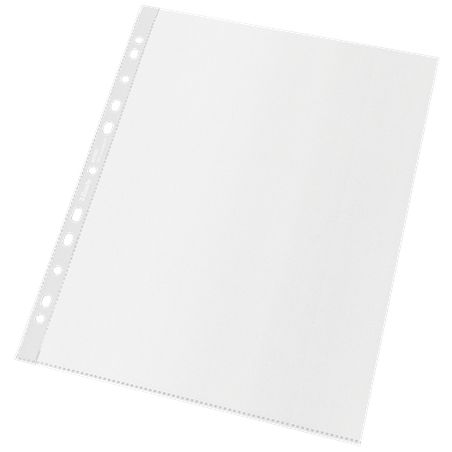 Esselte – perforierte Ausstellungstasche, 100 % recycelt, ft A4 Maxi, 70 Mikron, Karton mit 50 Stück