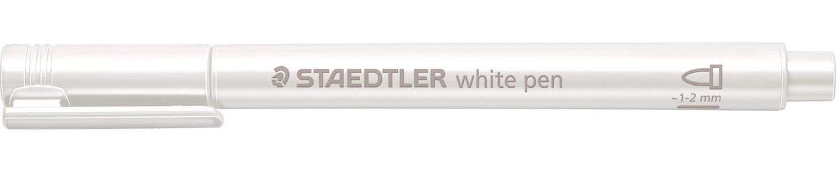 Staedtler - Marker Metallic 8323, weiß