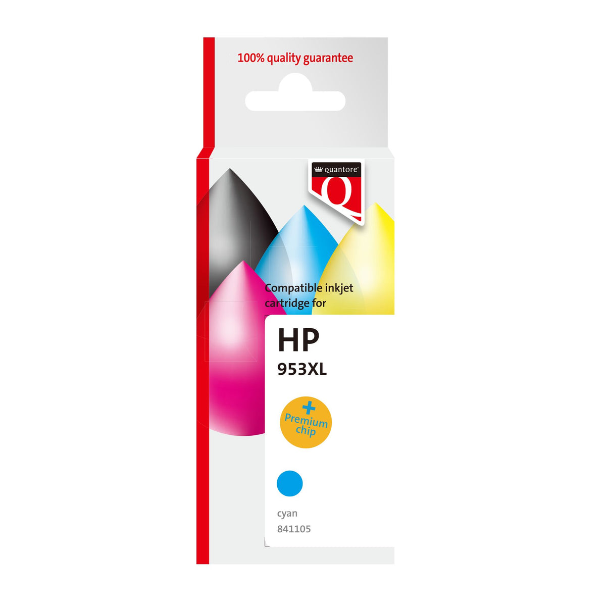 Quantore - Tintenpatronen-Alternative für F6U16AE 953XL blau