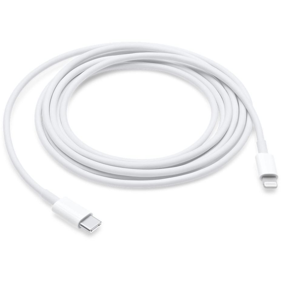 Apple - Kabel, Lightning (8-polig) auf USB-C, 2 m, weiß