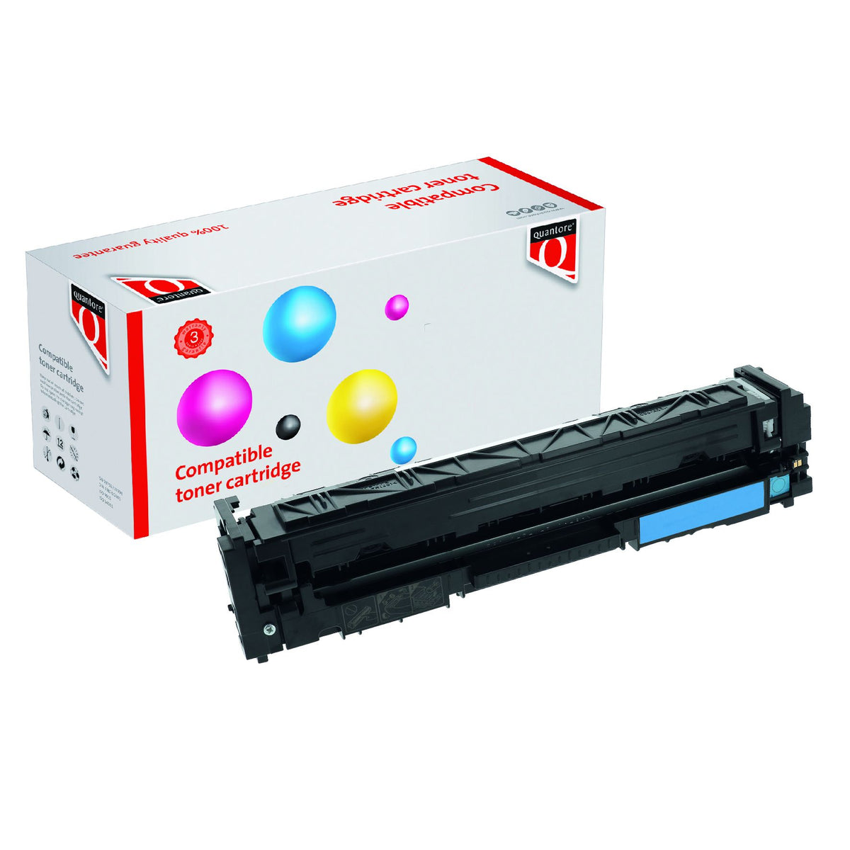 Quantore - Tonerkartuschen-Alternative für CF531A 205A blau
