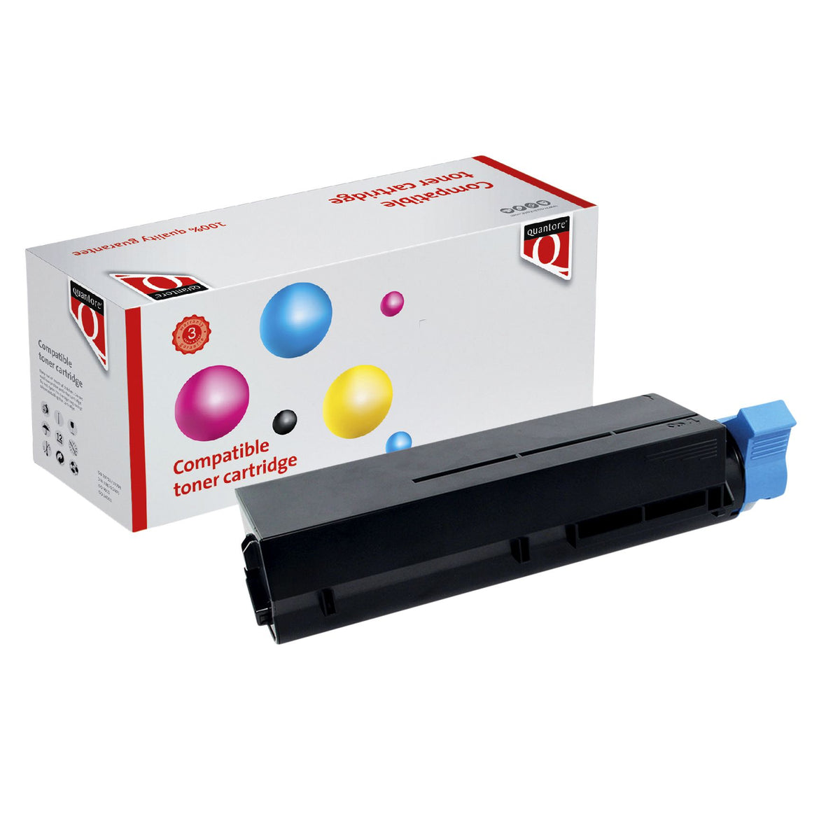 Quantore - Toner-Alternative für Oki 45807106 Schwarz