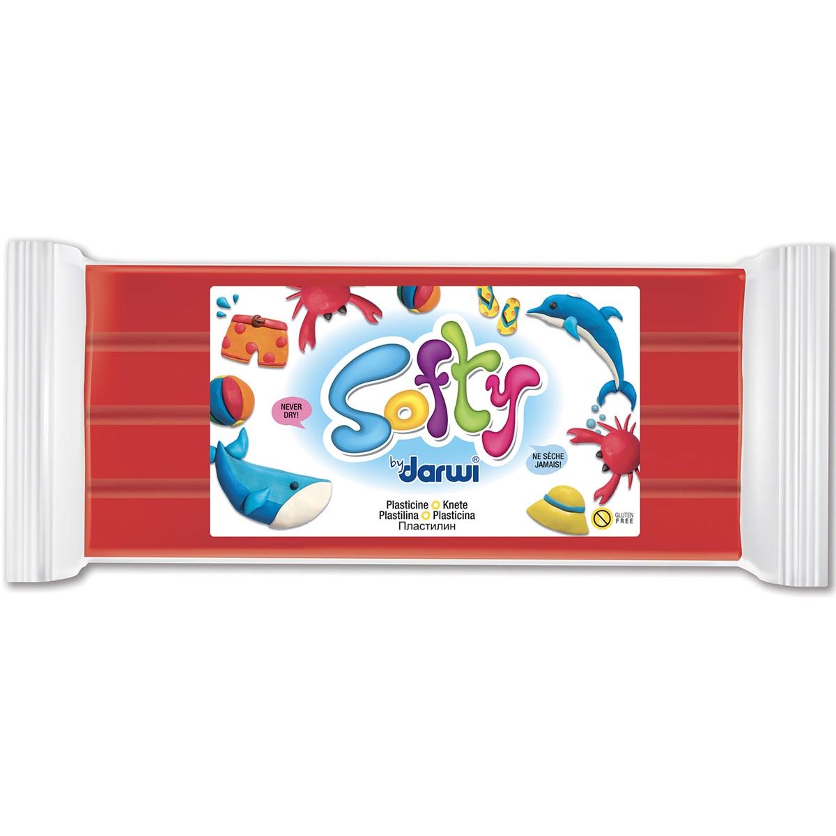 Darwi - Modellierpaste Softy rot