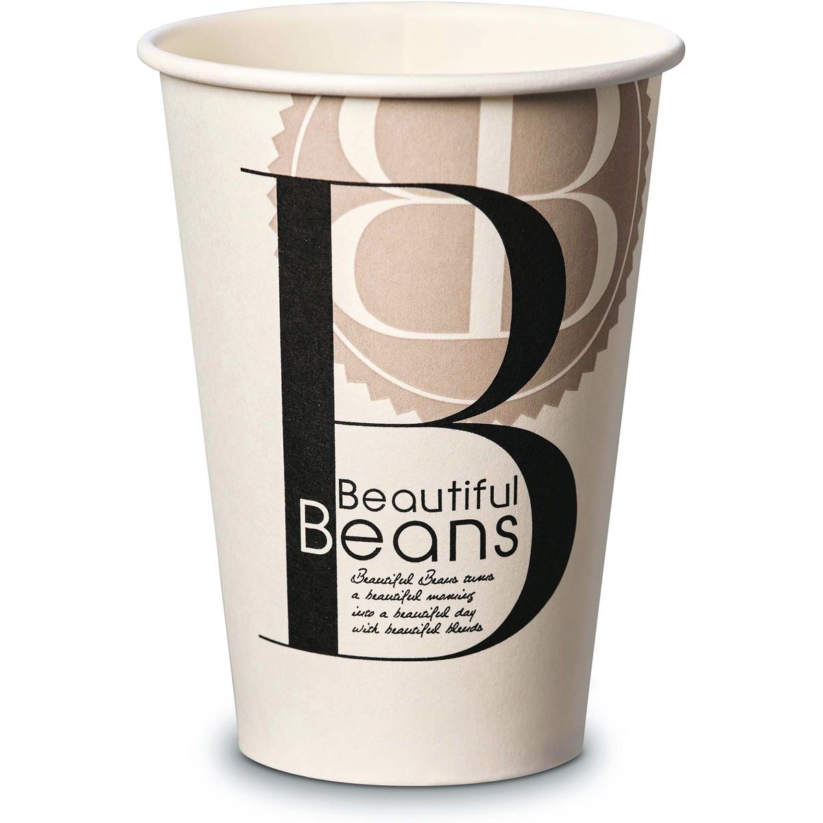 Beautiful Beans - Pappbecher, 180 cc, 100 Stück