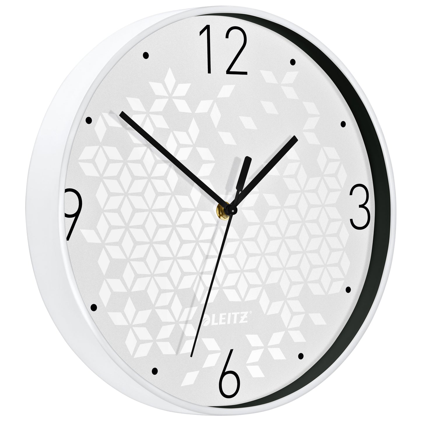 Leitz - Wanduhr WOW Ø29cm weiß
