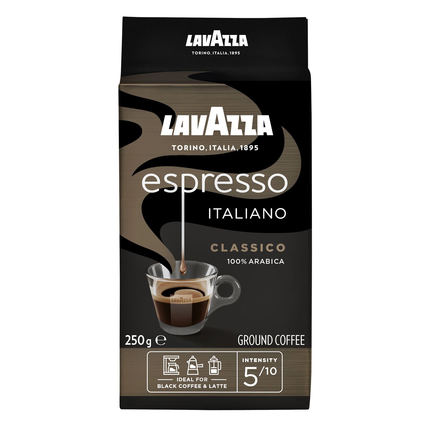 Lavazza - Gemahlener Kaffee Caffè Espresso 250gr
