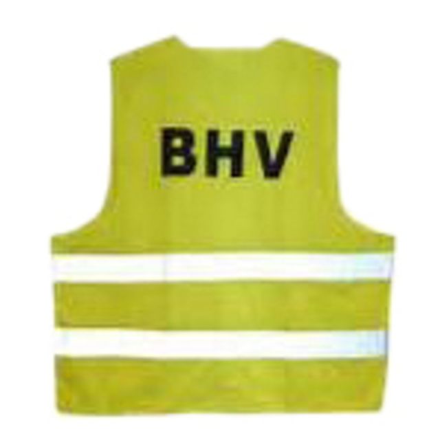 Fixfirst - Sicherheitsweste mit BHV-Gelbdruck