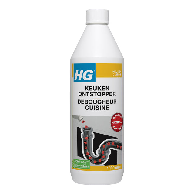 HG – Abflussreiniger für die Küche, 1 l