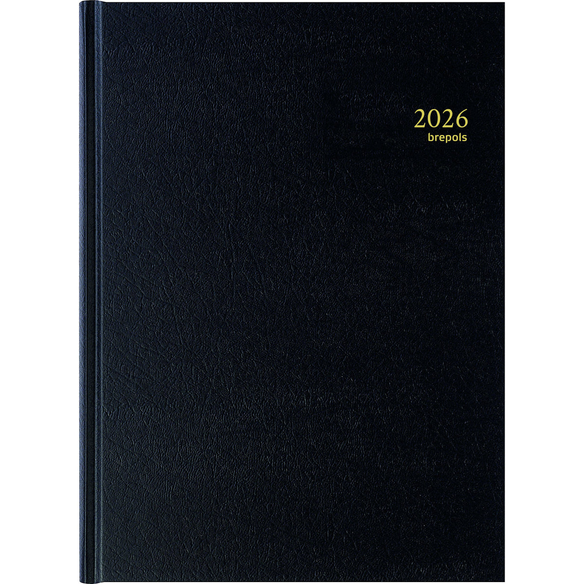 Brepols - Agenda 2026 Bremax Santex A4 1 Tag/1 Seite 4 Spalten schwarz
