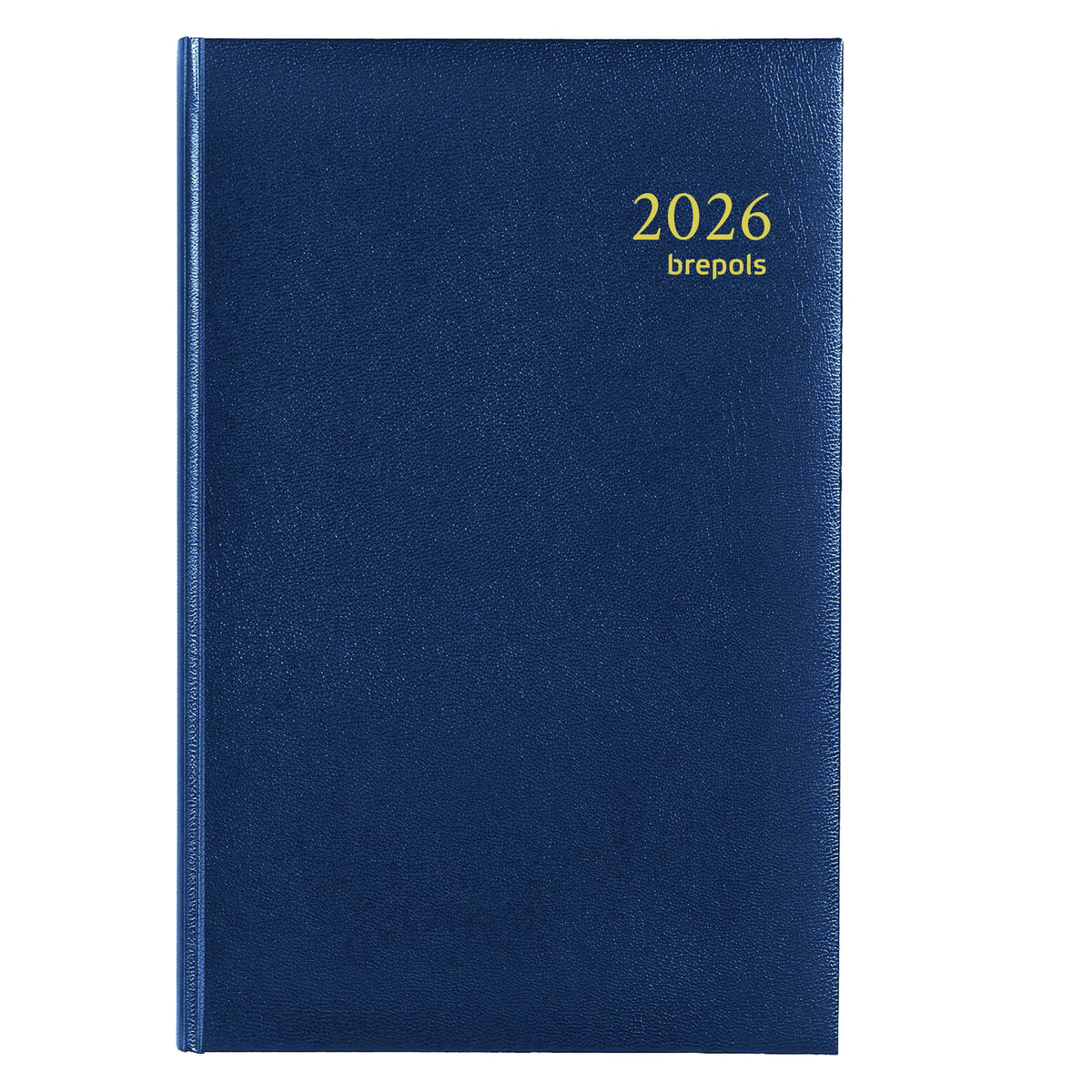 Brepols - Agenda 2026 Saturn Lima 7 Tage/2 Seiten blau