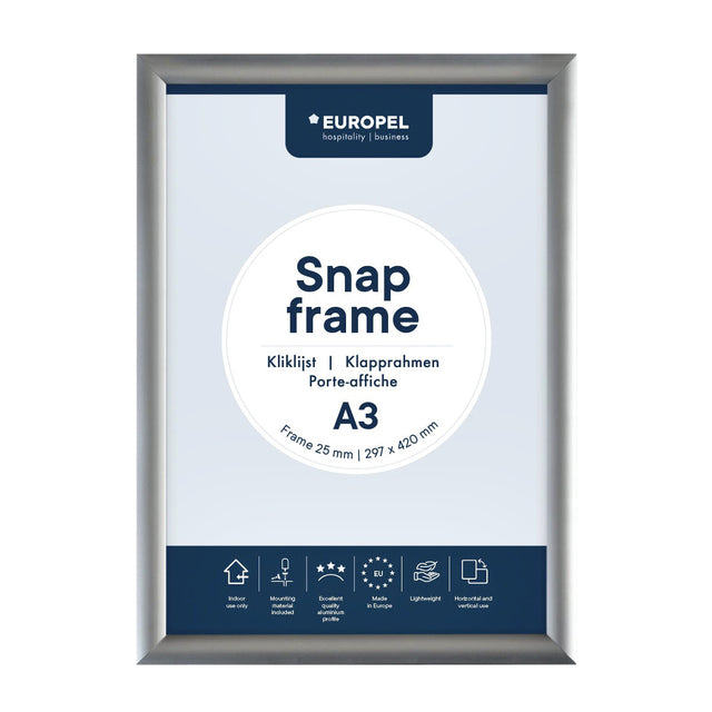 Europel - Klapprahmenhülle A3 25mm